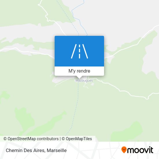 Chemin Des Aires plan