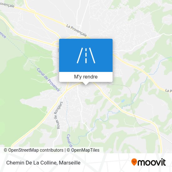 Chemin De La Colline plan