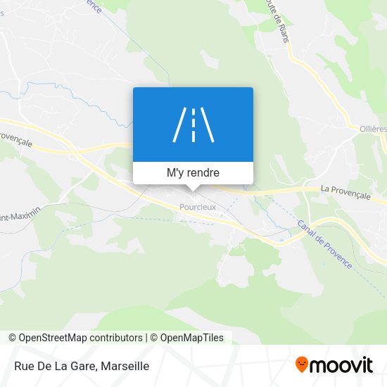 Rue De La Gare plan