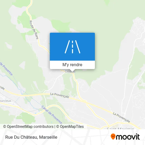 Rue Du Château plan