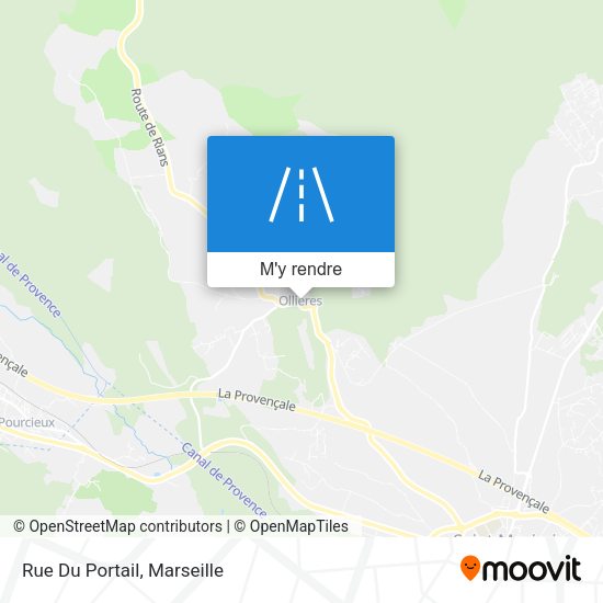 Rue Du Portail plan
