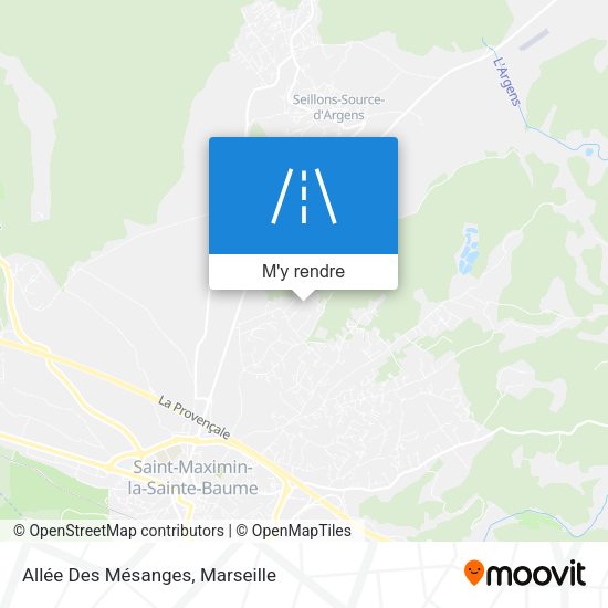 Allée Des Mésanges plan