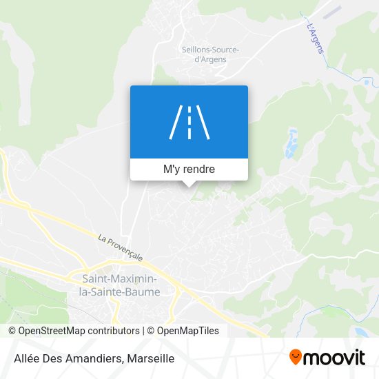 Allée Des Amandiers plan