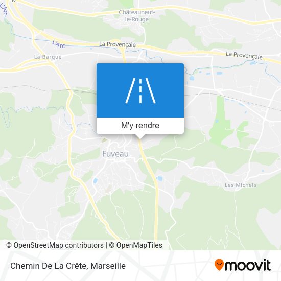 Chemin De La Crête plan