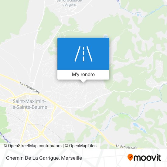Chemin De La Garrigue plan