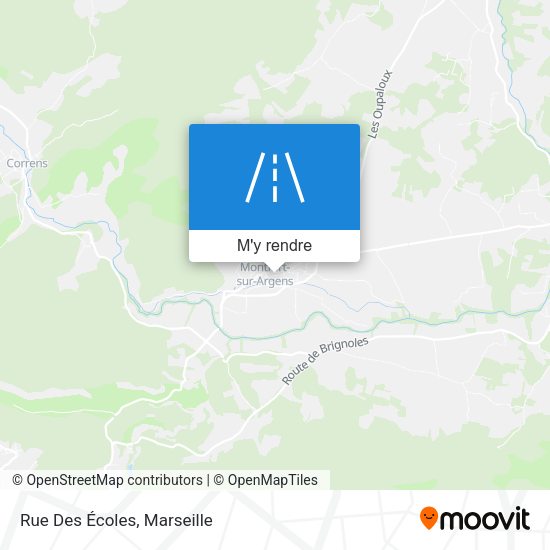 Rue Des Écoles plan