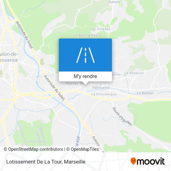 Lotissement De La Tour plan