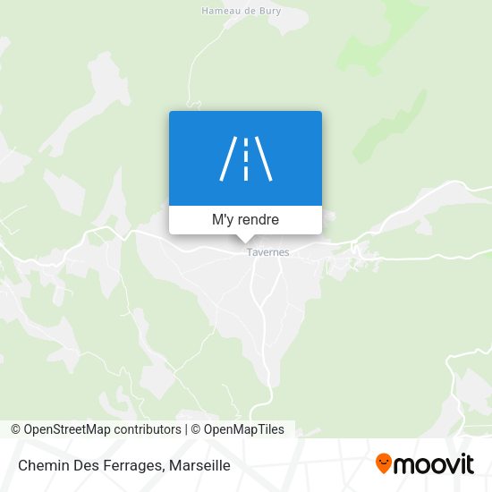 Chemin Des Ferrages plan