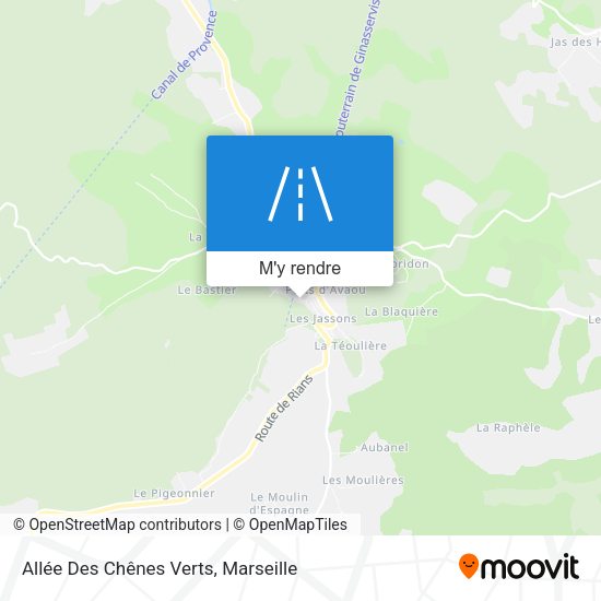 Allée Des Chênes Verts plan