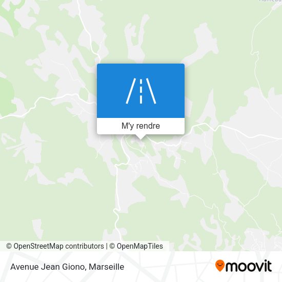 Avenue Jean Giono plan