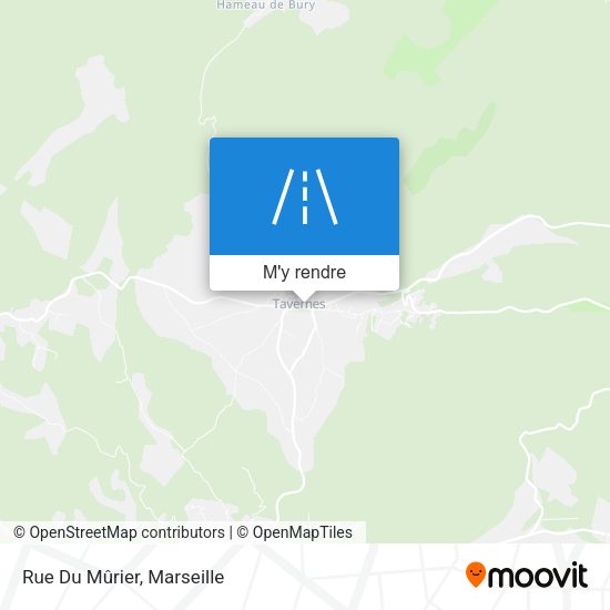Rue Du Mûrier plan