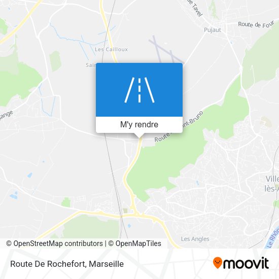 Route De Rochefort plan