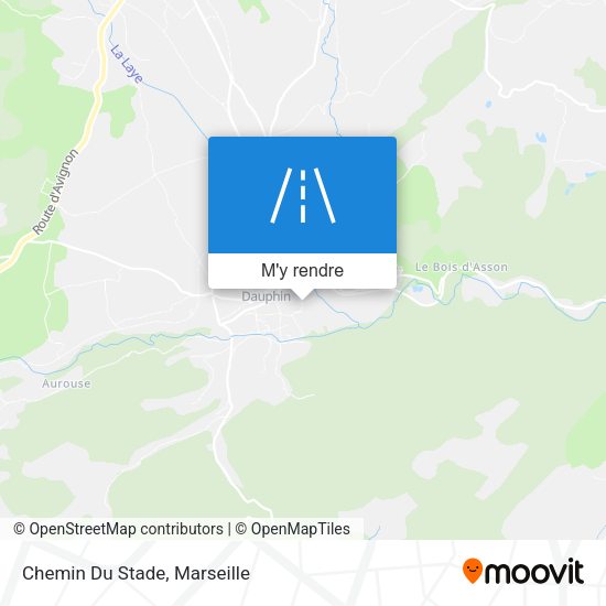 Chemin Du Stade plan