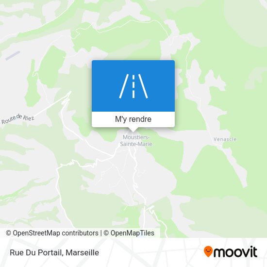 Rue Du Portail plan