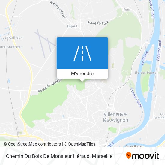Chemin Du Bois De Monsieur Héraud plan