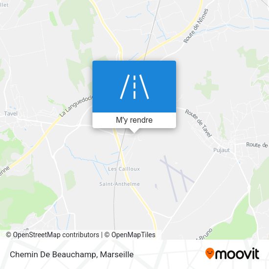 Chemin De Beauchamp plan
