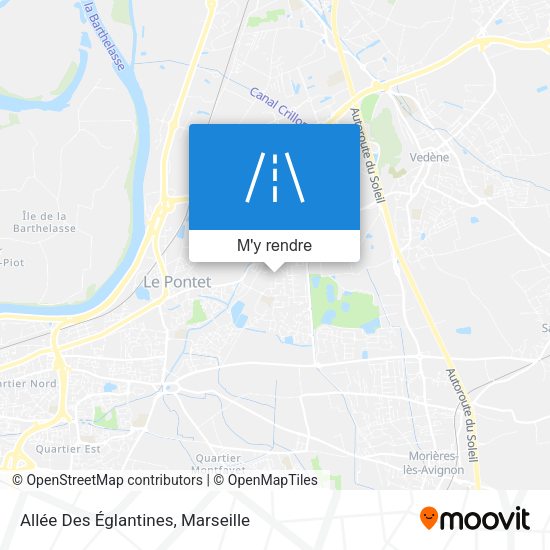 Allée Des Églantines plan