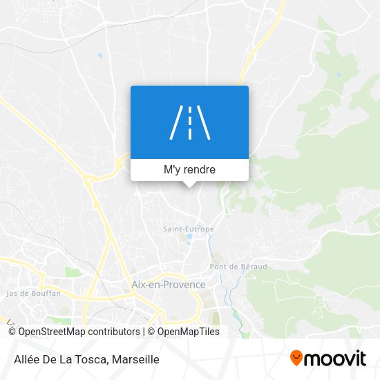Allée De La Tosca plan