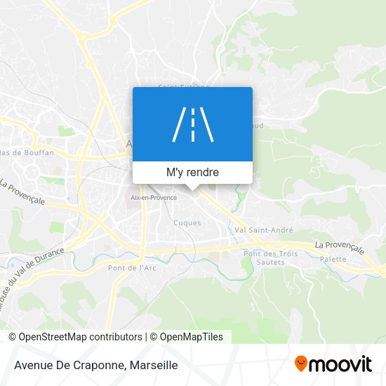 Avenue De Craponne plan