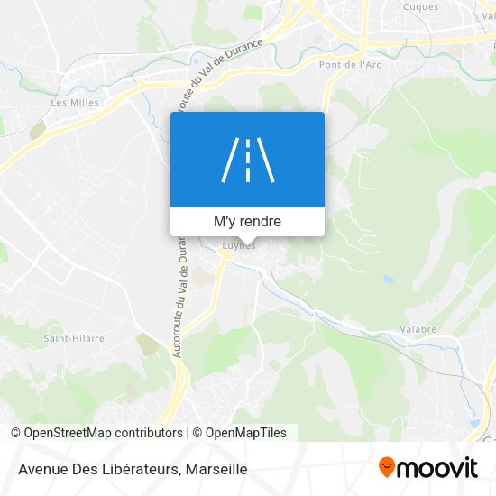 Avenue Des Libérateurs plan