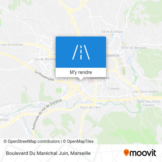 Boulevard Du Maréchal Juin plan
