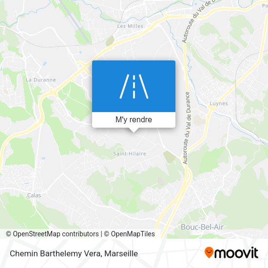 Chemin Barthelemy Vera plan