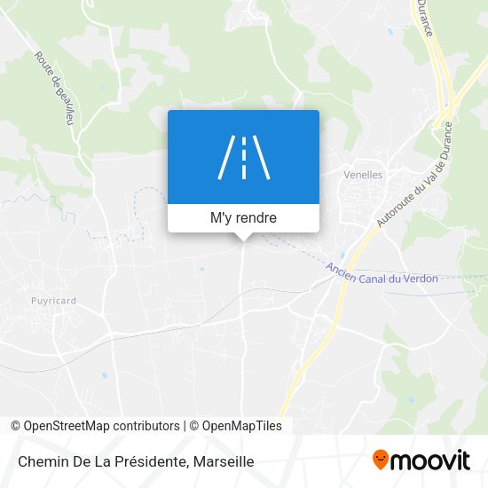 Chemin De La Présidente plan