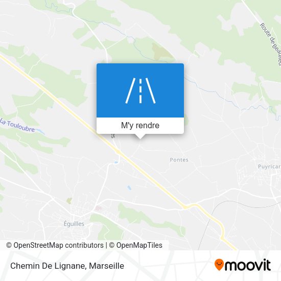 Chemin De Lignane plan