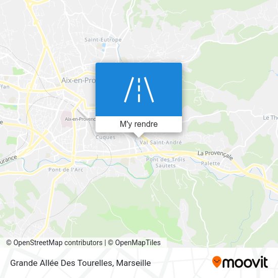 Grande Allée Des Tourelles plan