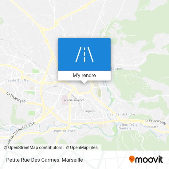 Petite Rue Des Carmes plan
