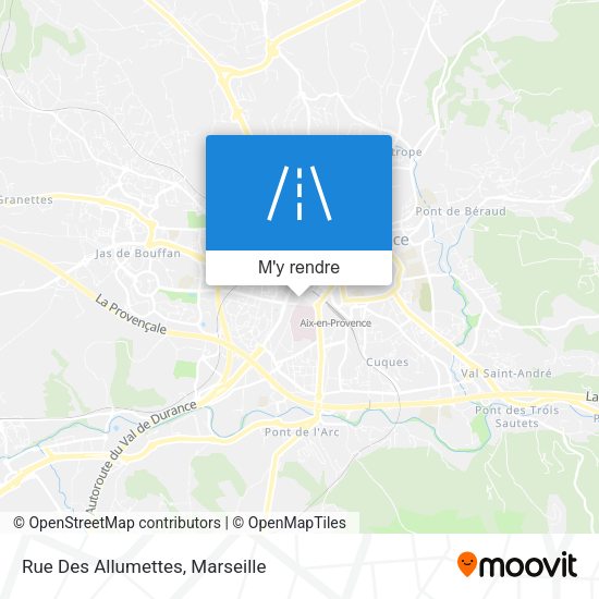 Rue Des Allumettes plan