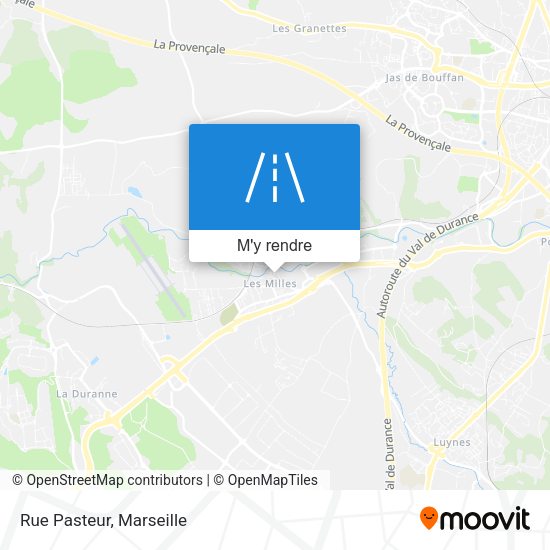 Rue Pasteur plan