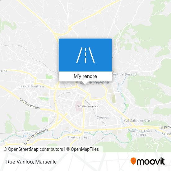 Rue Vanloo plan