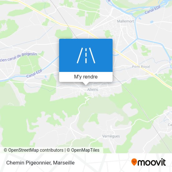 Chemin Pigeonnier plan
