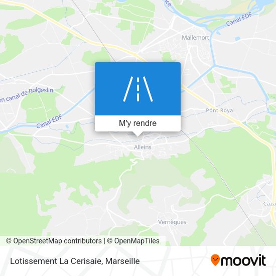 Lotissement La Cerisaie plan