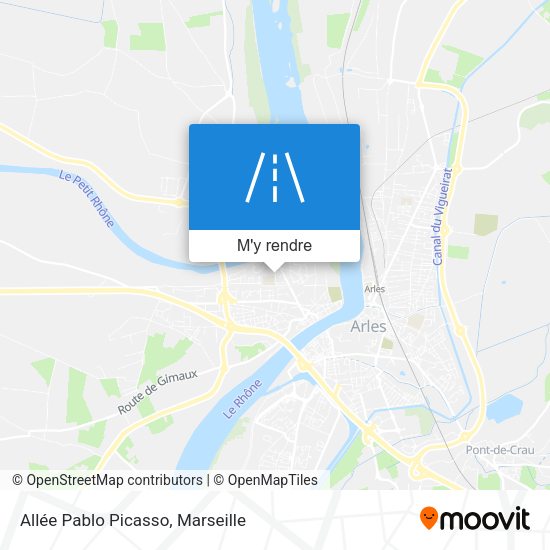 Allée Pablo Picasso plan