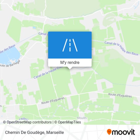 Chemin De Goudège plan