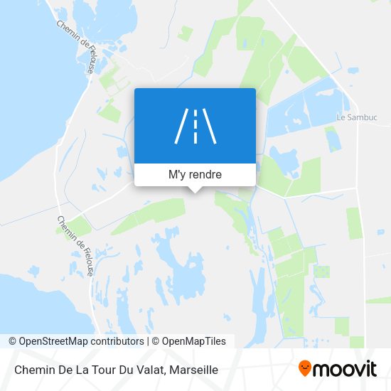 Chemin De La Tour Du Valat plan