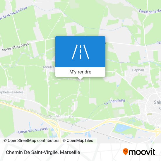 Chemin De Saint-Virgile plan