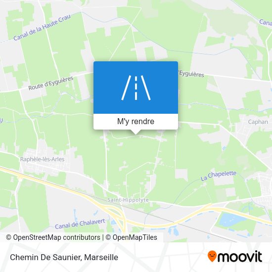 Chemin De Saunier plan
