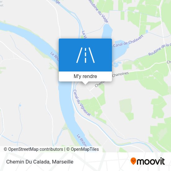 Chemin Du Calada plan