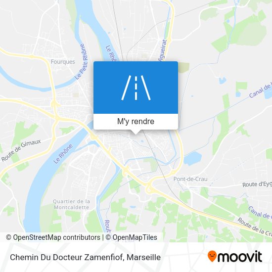 Chemin Du Docteur Zamenfiof plan