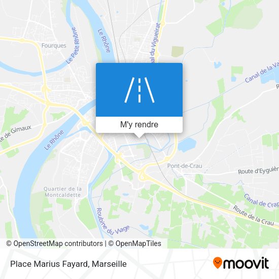 Place Marius Fayard plan