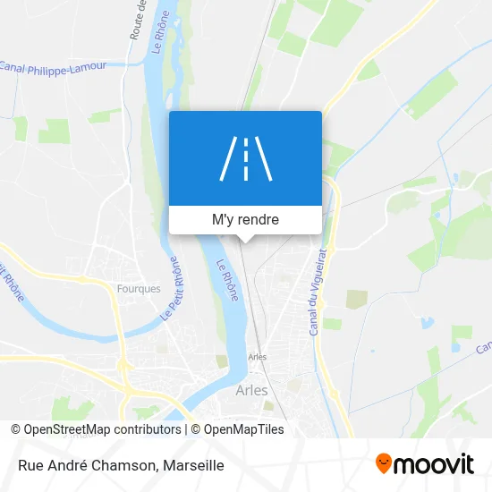 Rue André Chamson plan