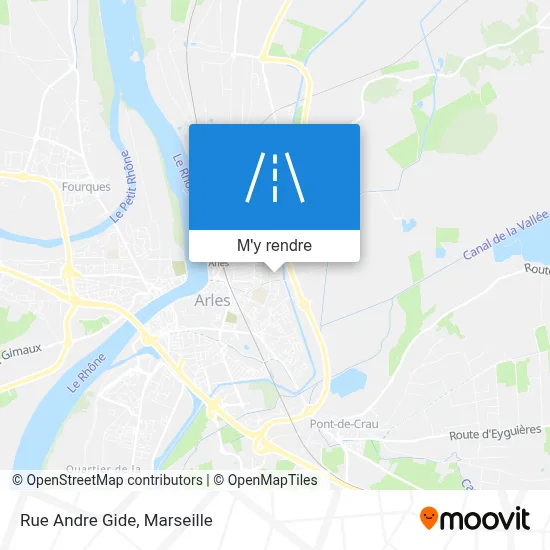 Rue Andre Gide plan