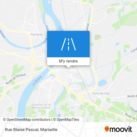 Rue Blaise Pascal plan