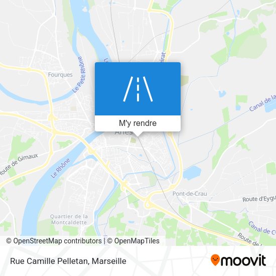 Rue Camille Pelletan plan