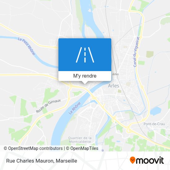 Rue Charles Mauron plan