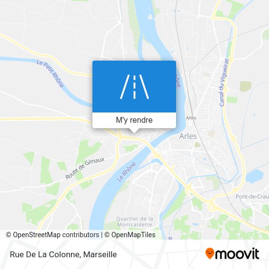 Rue De La Colonne plan