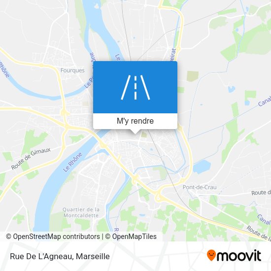 Rue De L'Agneau plan